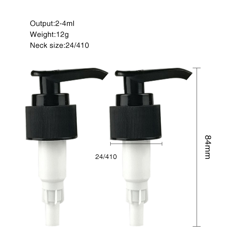 Hot sale Pump For Soap Dispenser Plastic - Plastic Lotion Pump 24mm Press Pump Dispenser For Shampoo Bottle – GUO YU